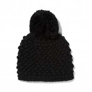 Spyder Brrr Berry Pom Mössa Dam Svarta | 18903QGAH