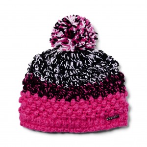 Spyder Brrr Berry Pom Mössa Tjej Rosa | 16907IBXD