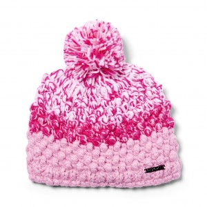 Spyder Brrr Berry Pom Mössa Tjej Rosa | 40318JLBA