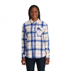 Spyder Fab Flannel Blast Dam Vita | 12674LROQ