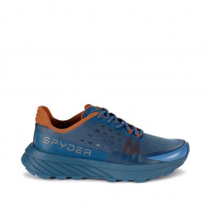 Spyder Icarus Sneakers Herr Blå | 37824TYWZ