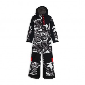 Spyder Jupiter Snowsuit Pojke Svarta | 29017INKF