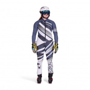 Spyder Nine Ninety Race Suits Dam Svarta | 15964INUV