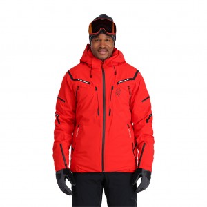 Spyder Pinnacle Isolerade Jackor Herr Volcano | 69750YHMD