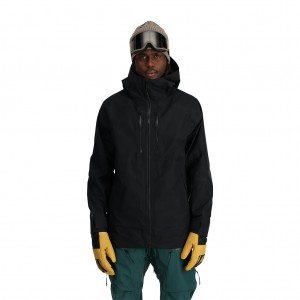 Spyder Sanction Skaljackor Herr Svarta | 85419VWNM