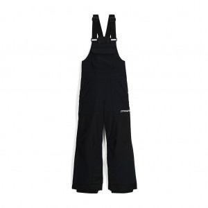 Spyder Scout Bib Isolerade Byxor Pojke Svarta | 83609QXOG