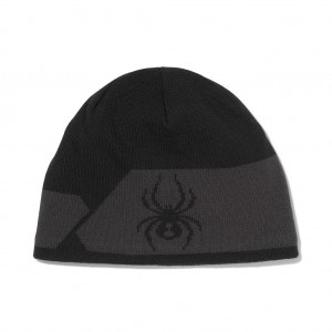 Spyder Shelby Beanie Mössa Herr Svarta | 02813FTWH