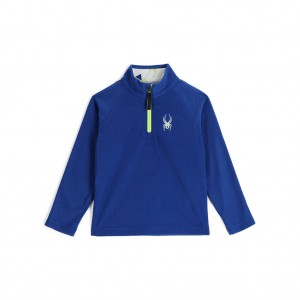 Spyder Speed Fleece Half Zip Fleecebyxor Pojke Blå | 59712EVTG