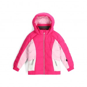 Spyder Zadie Isolerade Jackor Tjej Rosa | 05976EJVH