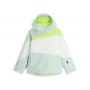 Spyder Zoey Isolerade Jackor Tjej Wintergreen | 65039YKEM